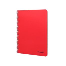 Cuaderno Espiral Liderpapel A5 Micro Smart Tapa Blanda 80H60 gr Horizontal 7 mm Doble Margen 6 Taladros Colores