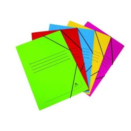Carpeta De Gomas Y Solapas Carton Fº Color Surtido 5 Colores (Set de 20) Precio: 19.68999967. SKU: S8412671