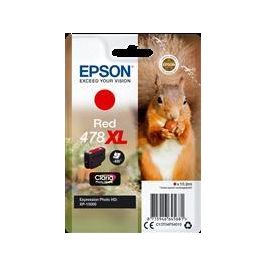 Epson Tinta Claria Photo HD Rojo Nº 478XL Cartucho Individual 10.1ml Precio: 23.78999997. SKU: S8405227