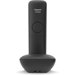 Gigaset C575 schwarz schnurlos analog DECT - Teléfono inalámbrico con Pantalla TFT, Altavoz, Agenda 200 contactos, Negro