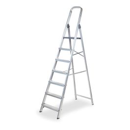 Escalera doméstica aluminio 7 peldaños Escalera doméstica aluminio 7 peldaños