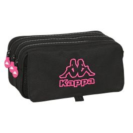 Portatodo Triple Kappa Black and pink Negro (21,5 x 10 x 8 cm) Precio: 8.90000012. SKU: S4308296