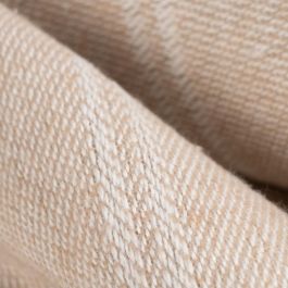 Colcha Cuadros Camel Algodón 250 X 260 cm