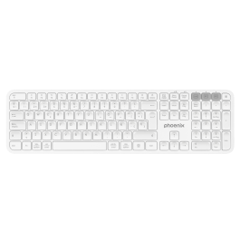 Phoenix technologies Teclado Inalámbrico Multidispositivo K300 Bluetooth, 2.4GHz, Compatible con Windows, MacOS, iOS, 14 Teclas Multimedia Precio: 16.89000038. SKU: B16CMAHNNP
