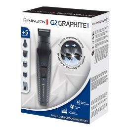 Remington PG2000 Recortadora Multifunción Graphite Series Pelo, Barba y Nariz, Cuchillas Autoafilables, 40 min Autonomía
