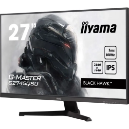 Iiyama G2745QSU-B2 Monitor 27" QHD IPS 100Hz 1ms HUB HDMI/DP/USB Altavoces Negro