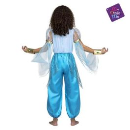 Disfraz princesa árabe turquesa talla 7-9 y Disfraz princesa árabe turquesa talla 7-9 y
