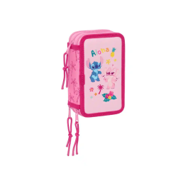 Plumier Triple Lilo & Stitch Chill Rosa Menta 12,5 x 19,5 x 5,5 cm 37 Piezas Precio: 24.89000008. SKU: B1AG9JGJ8N