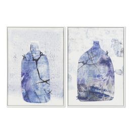 Cuadro Scandi DKD Home Decor Azul Blanco 4.5 x 73 x 52.2 cm (2 Unidades) Precio: 32.99000023. SKU: S3028206