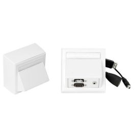 Vivolink Caja de Conexiones de Pared Blanca con HDMI, USB y Jack 3.5mm para Aulas y Salas de Reuniones Precio: 42.99000046. SKU: B1FHPL378F