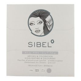 Sinelco Sibel Hojas de Aluminio Pre-Cortadas Plata 12 x 27 cm, 300 unidades, para mechas y decoloración Precio: 11.68999997. SKU: B12BLST858