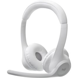 Logitech Auriculares Zone 300 Bluetooth Blanco, Micrófono con Cancelación de Ruido, Hasta 20 Horas de Batería, Conectividad Inalámbrica de 30m Precio: 95.89000014. SKU: B1JFNFSJ69