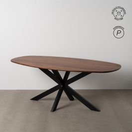 Mesa Comedor Madera de Mango Salón 200 X 100 X 76 cm Precio: 990.0099. SKU: B1FX8WQ3ED