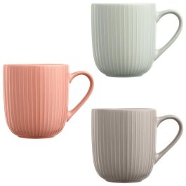 Day Mug 330 Ml Coral, Verde Menta, Gris Silex