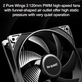 be quiet! PURE Loop 3 240mm Refrigeración Líquida AIO para Procesador Intel/AMD