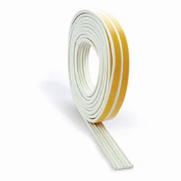 Brinox Burlete Adhesivo para Puerta y Ventana Forma E Blanco 9x4mm x 6 Metros, Sella Espacios, Ahorro Energía y Reduce Ruido Precio: 3.50000002. SKU: B1EY9A95WN