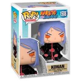 Funko Figura POP Naruto Shippuden Konan de Vinilo 9cm en Caja con Ventana