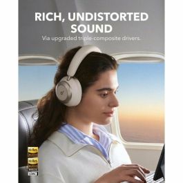 Auriculares de Diadema Soundcore Crema