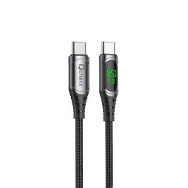Qcharx international Cable Tipo C a Tipo C, carga rápida PD 60W, 1m, aleación de aluminio, LED indicador Qcharx international Cable Tipo C a Tipo C, carga rápida PD 60W, 1m, aleación de aluminio, LED indicador Precio: 11.49999972. SKU: B19XEH3BTK