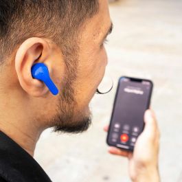 Auriculares Inalámbricos con Estuche de Carga Blue InnovaGoods Auriculares Inalámbricos con Estuche de Carga Blue InnovaGoods
