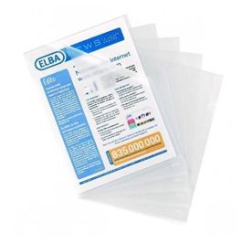 Elba Dossier Uñero Standard Folio 120 Micras Caja 100 Unidades Piel De Naranja Transparente Precio: 8.49999953. SKU: B149CL34FB