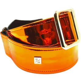 GETM Correa Guitarra Bajo Mirror Reflective - Naranja, Nylon, Cuero, Vinilo, Reflectante, Ajustable hasta 165 cm Precio: 104.8899995. SKU: B18FSD5JYX