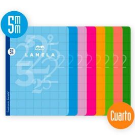 Libreta Lamela Multicolor Cuarto (10 Unidades) Libreta Lamela Multicolor Cuarto (10 Unidades)