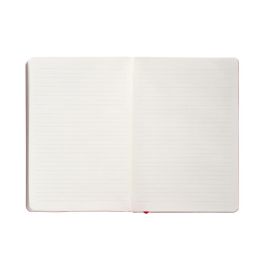 Cuaderno Con Gomilla Antartik Notes Tapa Blanda A5 Hojas Rayas Rojo 80 Hojas 80 gr Fsc