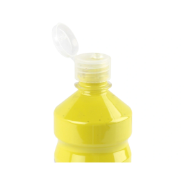 Liderpapel Tempera Liquida Escolar Superlavable 500 ml Amarillo Limon