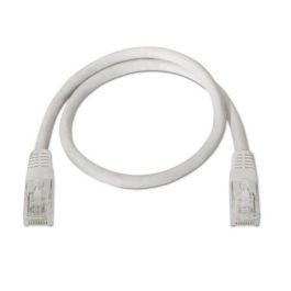 AISENS - CABLE DE RED LATIGUILLO RJ45 CAT.5E UTP AWG24, BLANCO, 3.0M