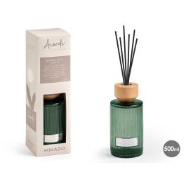 Mikado Redondo 500 ml Warm Cotton - Vidrio, Aceite Aromático, 8.1x32x8.1 cm - Acorde (6 Unidades) Precio: 65.49999951. SKU: B1JRKFWHLE