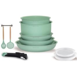 Batería de cocina - ARTHUR MARTIN - AMV57 - Batería de cocina de 10 piezas - Todas las fuentes de calor, incluida la inducción Precio: 76.89000055. SKU: B15GCSG5NA