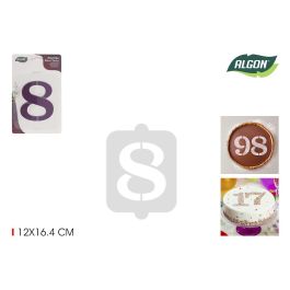 Algon Plantilla para Tarta de Cumpleaños N-8 Pequeña - 13.5 cm x 20 cm (36 Unidades) Precio: 5.94999955. SKU: B1AP2B6RRW