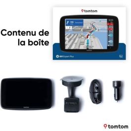 TomTom TOM0636926106900 GPS GO Expert Plus para Vehículos Pesados Pantalla 7 HD, Planificación de Rutas y Mapas del Mundo