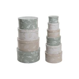 Caja Alpino DKD Home Decor Beige Verde 37.5 x 18 x 37.5 cm Set de 10 Precio: 52.5900001. SKU: S3038820