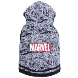 Marvel Sudadera de Algodón Cepillado para Perro Talla S Gris