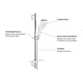 Set de ducha 3 chorros con bar - Grohe