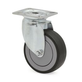 TENTE 2470 Rueda Giratoria Ø75mm, Aro Goma Termoplástica Antihuella Antihilo, Núcleo Polipropileno, Soporte Zincado, Sin Freno Precio: 8.49999953. SKU: B1BG6HFG8N