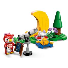 LEGO 77053 Mirando las Estrellas con Estela Animal Crossing Juguete de Construcción con Minifigura Astrónoma y Telescopio para +6 años