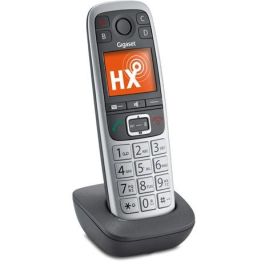 Gigaset E560HX Teléfono Inalámbrico DECT/Analógico Manos Libres Identificador de Llamadas Gris Plata