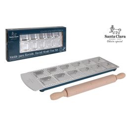 Santa Clara Molde Raviolis Cuadrado Con Rodillo 35 cm x 11,2 cm x 2 cm (2 Unidades) Precio: 5.94999955. SKU: B15MCH25G6
