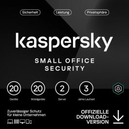 Kaspersky Small Office Security - 20 Usuarios, 3 Años - Licencia Digital ESD Precio: 1421.79000018. SKU: B124FG4JDM