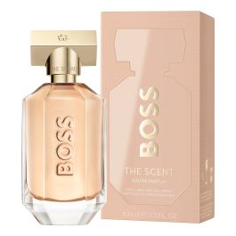 Hugo Boss THE SCENT FOR HER EDP 100 ml Mujer - Vaporizador Floral Frutal con Cacao y Melocotón, Fragancia Seductora