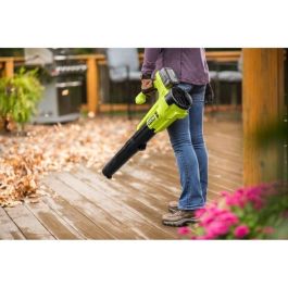 Soplador de hojas inalámbrico RYOBI RY18BLA-140 18V ONE + Turbo Jet - 145 km/h - 1 batería 18V 4.0 Ah y 1 cargador Soplador de hojas inalámbrico RYOBI RY18BLA-140 18V ONE + Turbo Jet - 145 km/h - 1 batería 18V 4.0 Ah y 1 cargador