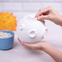 Milán Papel maché blanco en polvo 200g para elaborar objetos decorativos y artísticos