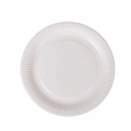 Set de Platos Algon Desechables Blanco Cartón 23 cm (36 Unidades)