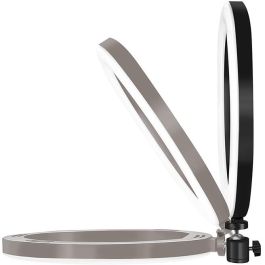 LogiLink Anillo de Luz para Smartphone DM 20cm con Cable de 1.8m