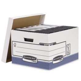 Fellowes Contenedor de Archivos Folio System Azul-Blanco 378x293x545mm Precio: 6.89000015. SKU: BIX0030901