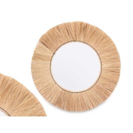 Giftdecor Espejo Redondo Sencillo Marron Hierba Cristal 79x79x3 cm Precio: 51.79000013. SKU: B1GNXJXWBH
