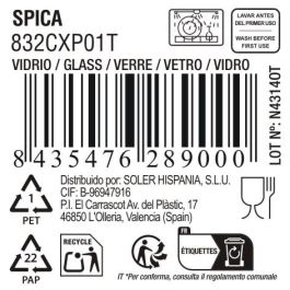 Vaso Spica 290 cc Ciruela Med - La Mediterranea (48 Unidades) Vaso Spica 290 cc Ciruela Med - La Mediterranea (48 Unidades)